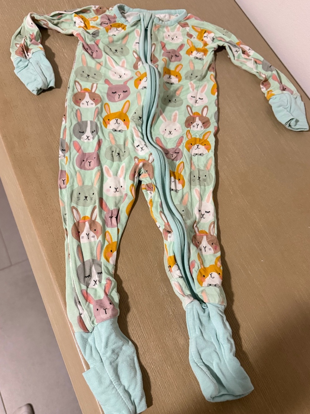 Little sleepies bunny pajamas